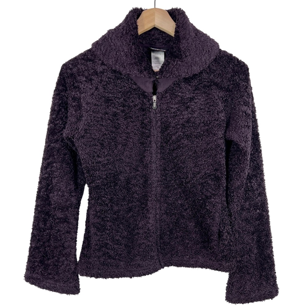 Patagonia Synchilla Fleece Jacket Full Zip Soft Plush Purple Womens Medium